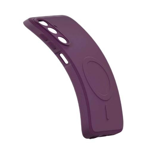 Image of Back Cover | MagFit Ring Design (Non-Magnetic) | Shockproof Protection | Anti-Slip Grip | Raised Camera Edges | Slim Protective Case for Samsung Galaxy A17 5G / F17 5G / M17 5G (Purple)