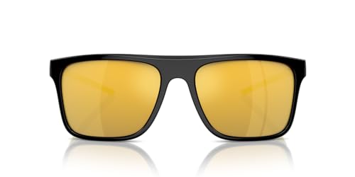 Scuderia Ferrari FZ6006 Sunglasses, Black/Mirrored Gold, 58 mm