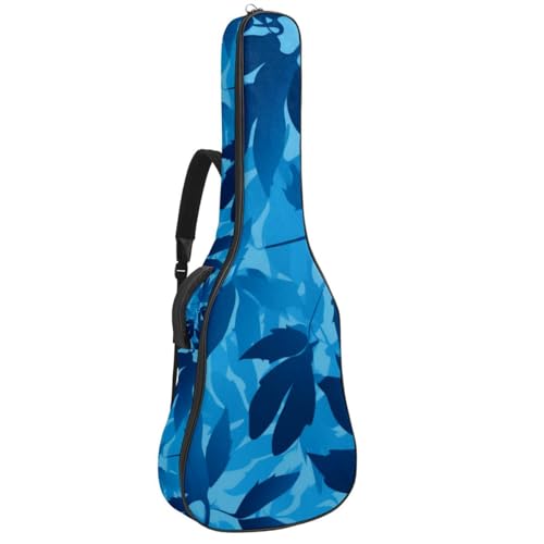 Sac pour guitare étanche 42.9x16.9x4.7 in grand étui acoustique rembourré multi-poches