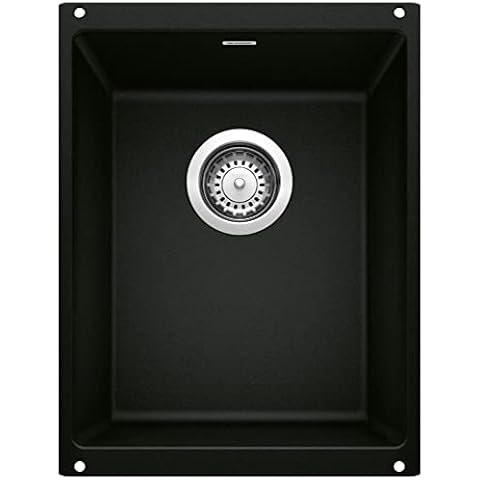 BLANCO Precis Bar Sink, Coal Black Cover