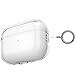 Produktbild AirPods Pro 2 2022 hülle Transparent Cover mit Schlüsselanhänger,4 FarbenLED-Sichtbare, stoßfeste, weiche, hautfreundliche TPU-Material Für Apple AirPods Pro 2 2022