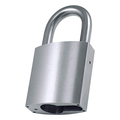 Image of EVVA HPM Open Shackle Padlock Without Cylinder - with 30mm Shackle Housing
