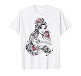 Disney Beauty and the Beast Belle Princess Rose Portrait T-Shirt