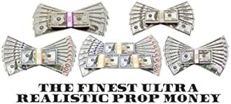 Big Screen Stacks | Fake Money Briefcase with $350,000 New Edition U.S Prop Money Dollars | Filled with 35 Prop Money Stacks Of Realistic $100 Bills | UK Seller.