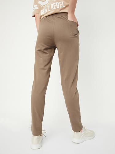 Image of Max Women Regular Mid Rise Solid Sports Track Pants