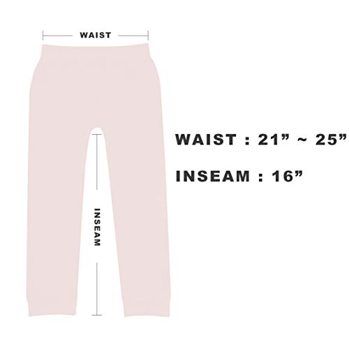 Kurve Girl’s Stretch Ankle Leggings – Kids Seamless Dance Gymnastic Active Pants UV Protective Fabric UPF 50+ Made in USA3