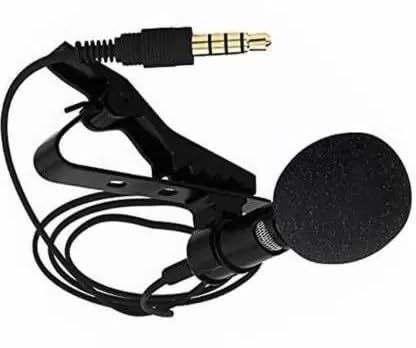 Metal Professional Collar Mic, Voice Recording Filter Microphone for Singing, YouTube, DSLR Camera, Smartphones_M157-image-40