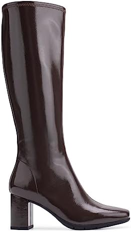 Aerosoles Women's Micah Knee High Boot, Brown, 9 Wide | Image 5
