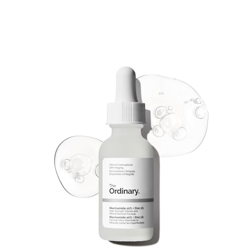 The Ordinary Niacinamide 10% + Zinc 1%, Brightening & Smoothing Serum for Blemish-Prone Skin, 30ml