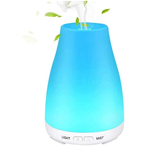 SaponinTree Aroma Diffuser, 100ml Luftbefeuchter Ultraschall Elektrisch Duftlampe Cover