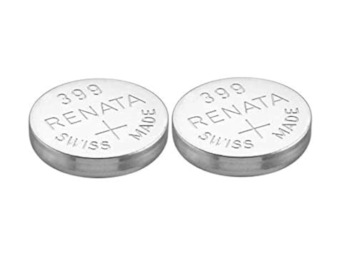 Renata 2 X Battery 399 SR927W Silver 1.55V Swiss Made