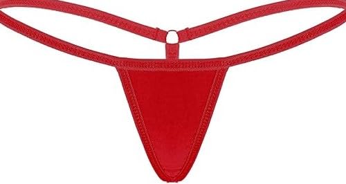Women Strappy G-String Thong Underwear, Royal Blue, Minimal Coverage (in, Alpha, M, Regular, Plus Size, red)-image-21
