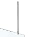 Produktbild Stabilisationsstange für Duschwand Haltestange Glas Duschen Stabilisierungsstange Deckenhalterung Deckenmontage Rund Verstellung 530-560 mm Glasstärken 8-12 mm Messing verchromt GS35