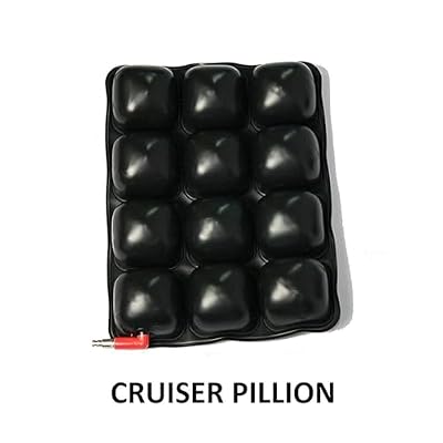 AIRHAWK R-REVB Cruiser R Large & Cruiser Pillion Motorcycle Seat Cushion for Comfortable Travel