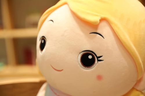 Image of Tickles Mermaid Soft Doll Stuffed Plush Animal Toy for Kids Girls Birthday Gifts (Color: Pink Size: 90 cm)