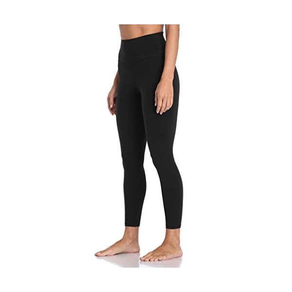 Colorfulkoala-Womens-High-Waisted-Leggings-78-Length-Yoga-Pants Colorfulkoala Women's High Waisted Tummy Control Workout Leggings 7/8 Length Ultra Soft Yoga Pants 25" (M, Black)