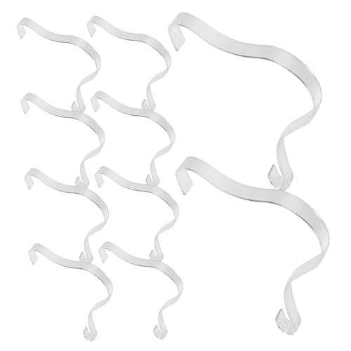 Garneck Organic Shoe Stretcher 10pcs Acrylic Sandal Shoes Display Stands Sturdy Fade-Resistant for Store Use