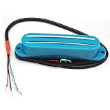 weber blue dog alnico 50 watt El altavoz de doble bobina de sonido fuerte y alto valor de resistencia de 9K puede eliminar el zumbido, adecuado para la modificación de la línea de captación de guitarra eléctrica ST de seis cuerdas.