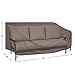 SONGMICS Patio Sofa Cover, 600D 3-Seater Bench Deep Chaise Lounge Protective Cover for Large Outdoor Garden Furniture, Waterproof and Anti-Fade UGSC198BR