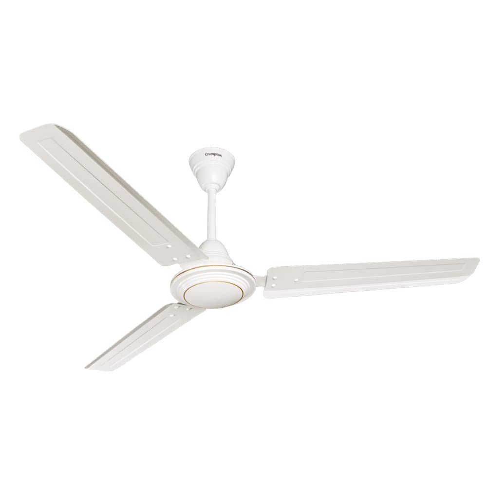 Crompton SUREBREEZE HILLBRIZ 1200 mm Ceiling Fan for Home | BEE Star Rated Energy Efficient Fan | Superior Air Delivery | HighSpeed | 2 Years Warranty | (Opal White), Pack of 1 (B0BTS95P7K) Amazon Price History, Amazon Price Tracker