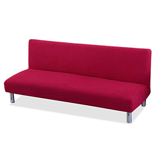 PETCUTE Funda de sofá Clic clac elástica Funda Sofa sin reposabrazos Funda de...