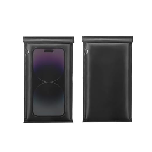 Military Grade Faraday Bag for Phone & Key Fob, Signal Blocking Pouch