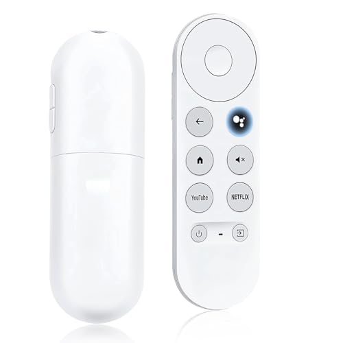 GOINGSKY Mando a Distancia Universal para Chromecast Google TV, Mando Chromecast de Bluetooth, Control Remoto por Voz Compatible con Bluetooth para Google TV G9N9N