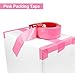 BOMEI PACK Pink Packing Tape with Dispenser, 2.6 Mil 1.88 Inch x 110 Yards, 3 Refills Rolls Color Pink Box Tape for Moving, Shipping and Packaging