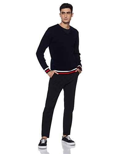 Image of Amazon Brand - Symbol Men's Acrylic Round Neck Casual Sweater