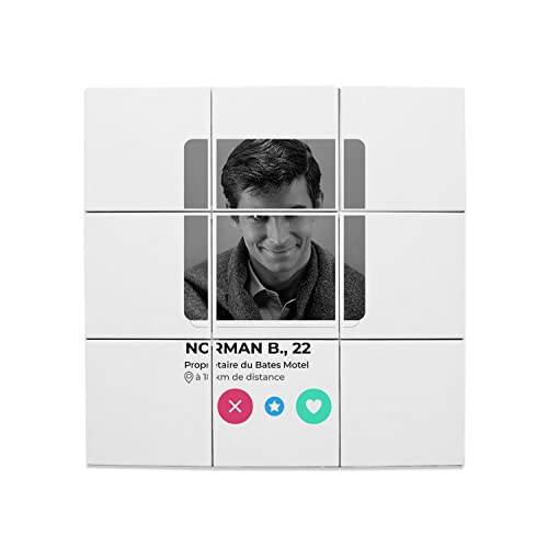 Carreaux céramique déco Norman Bates 60x60 cm pour salon moderne