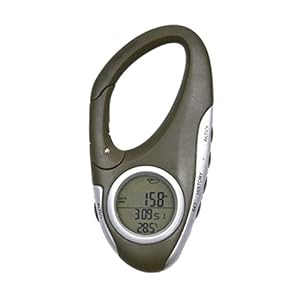 Barometer hoogtemeter thermometer weersvoorspellingsmonitor voor het klimmen van camping buitensporten, multifunctioneel met achtergrondverlichting