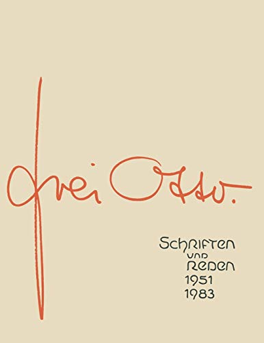 Schriften und Reden: 1951 – 1983 (Schriften des Deutschen Architekturmuseums zur Architekturgeschichte und Architekturtheorie)