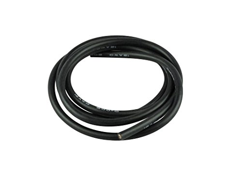 YUKI MODEL cavo siliconato 4mm2 1m NERO 600167