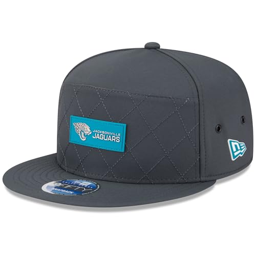 Casquette New Era Jacksonville Jaguars 2025 9FIFTY snapback homme noire NFL