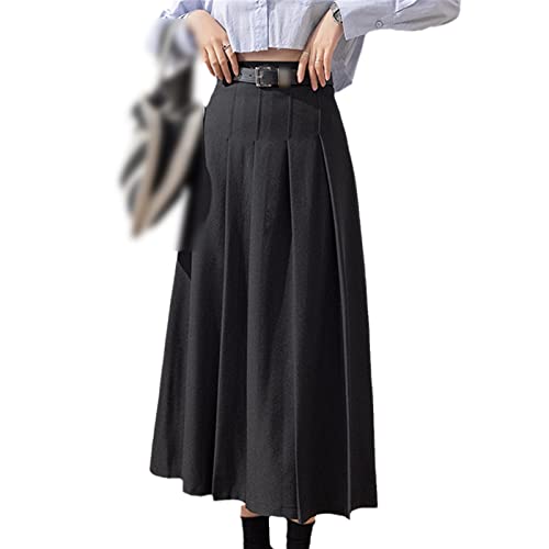 Jupe plissée femme noir 40 vêtement idéal pour vos sorties urbaines chic