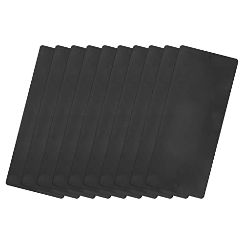 uxcell XeXX`[ uN^O 80 x 40mm `  uNJ[h 2t }Vl[v[g DIY x^Op 10 (ubN)