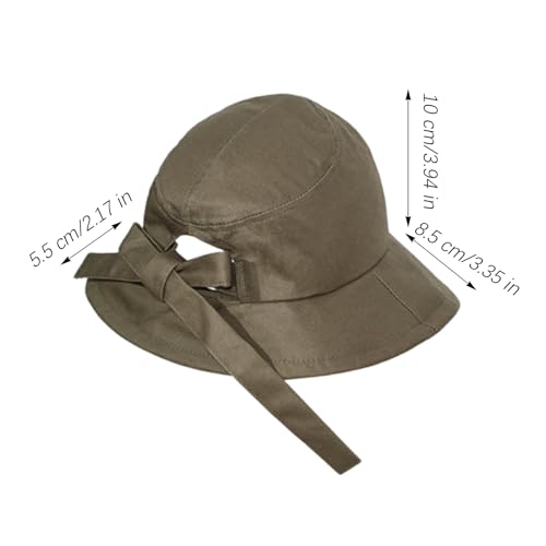 Casco de bicicleta para evitar insolación sombrero de sol verde de ala ancha 5
