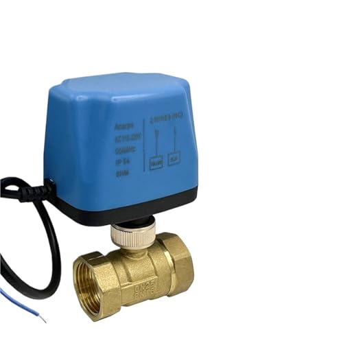 Válvula de bola motorizada con gran torque y latón resistente 2