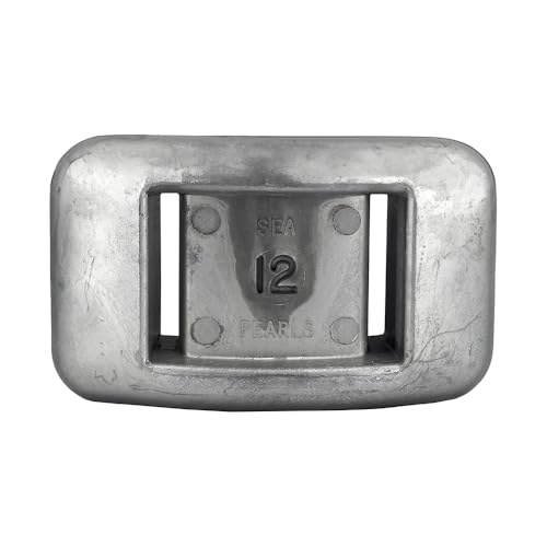 Sea Pearls Uncoated Lace Thru Style Hard Weights