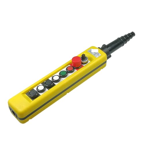 Palan jaune étanche XAC-A8713 pour sécuriser le pilotage de pont roulant