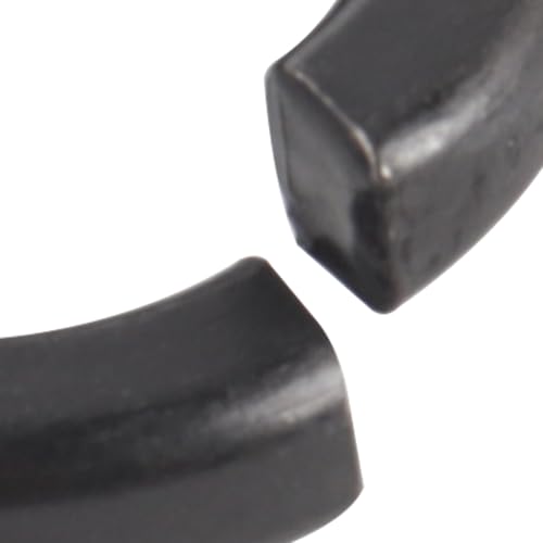 Hoite M20 Federscheibe, Einzelspirale mit quadratischem Querschnitt, Spiralschloss aus Kohlenstoffstahl, Dichtungen für Schrauben, 10er-Pack