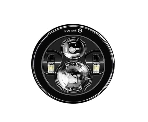 �I�[�g�o�C�̃u���[�L�X�g�b�v���C�g 7�C���` �I�[�g�o�C�A�N�Z�T���[ 12-24V DC �w�b�h���C�g LED ���C�g �n���[ DRL �����v �q�}���� 400 411 650 350 �J�t�F ���g �w�b�h���C�g�p