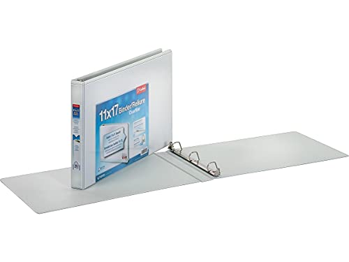 Cardinal 22112Cb Clearvue D-Ring Binders 11-Inch X17-Inch 1-Inch Capacity White #TOP1