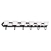 Livex Lighting 1006-75 Transitional Six Light Bath from Belmont Collection Dark Finish, Bronze/Chrome