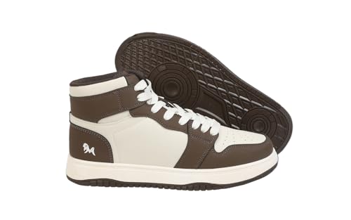 Image of Neeman's The Character High-Tops Sneakers for Men | Crafted with a PU Faux Leather Upper, Comfortable & Flexible PVC Sole Lightweight Traction and Durability