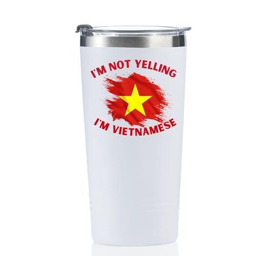 Onebttl Vietnamese Gifts for Men Women, I'm Not Yelling, This is My Vietnamese Voice, Gifts for...