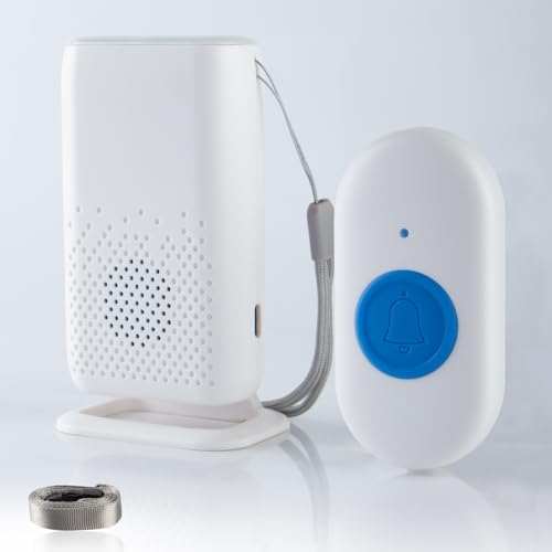 Wireless Caregiver Pager with USB Recharging, Medical Alert System for