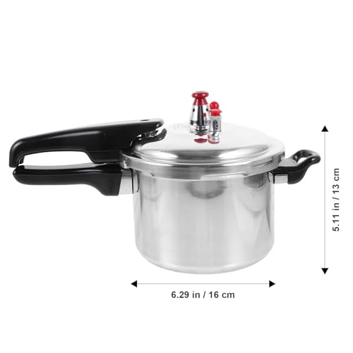 Olla a presión de aluminio 0.01 L EXHUMKY miniatura 2