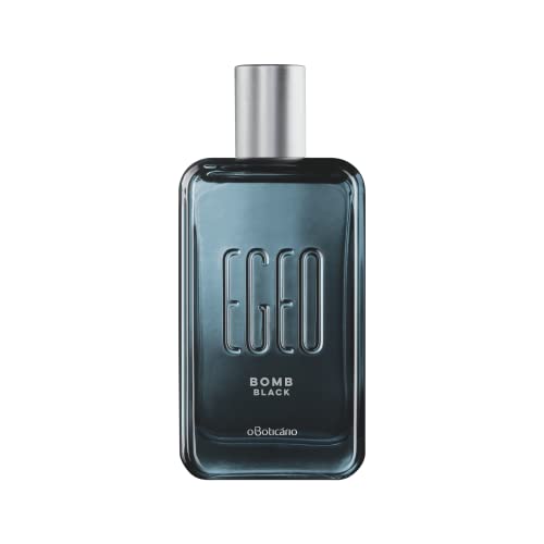 O Boticario Egeo Bomb Black Eau De Toilette, Long-Lasting, Caramel & Leather, Men's Cologne Fragrance, 3 Ounce #TOP10