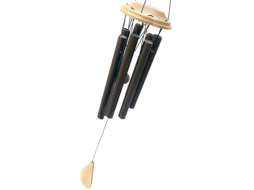 Sino Dos Ventos 7 Tubos Alumínio Mensageiro Dos Ventos 56cm